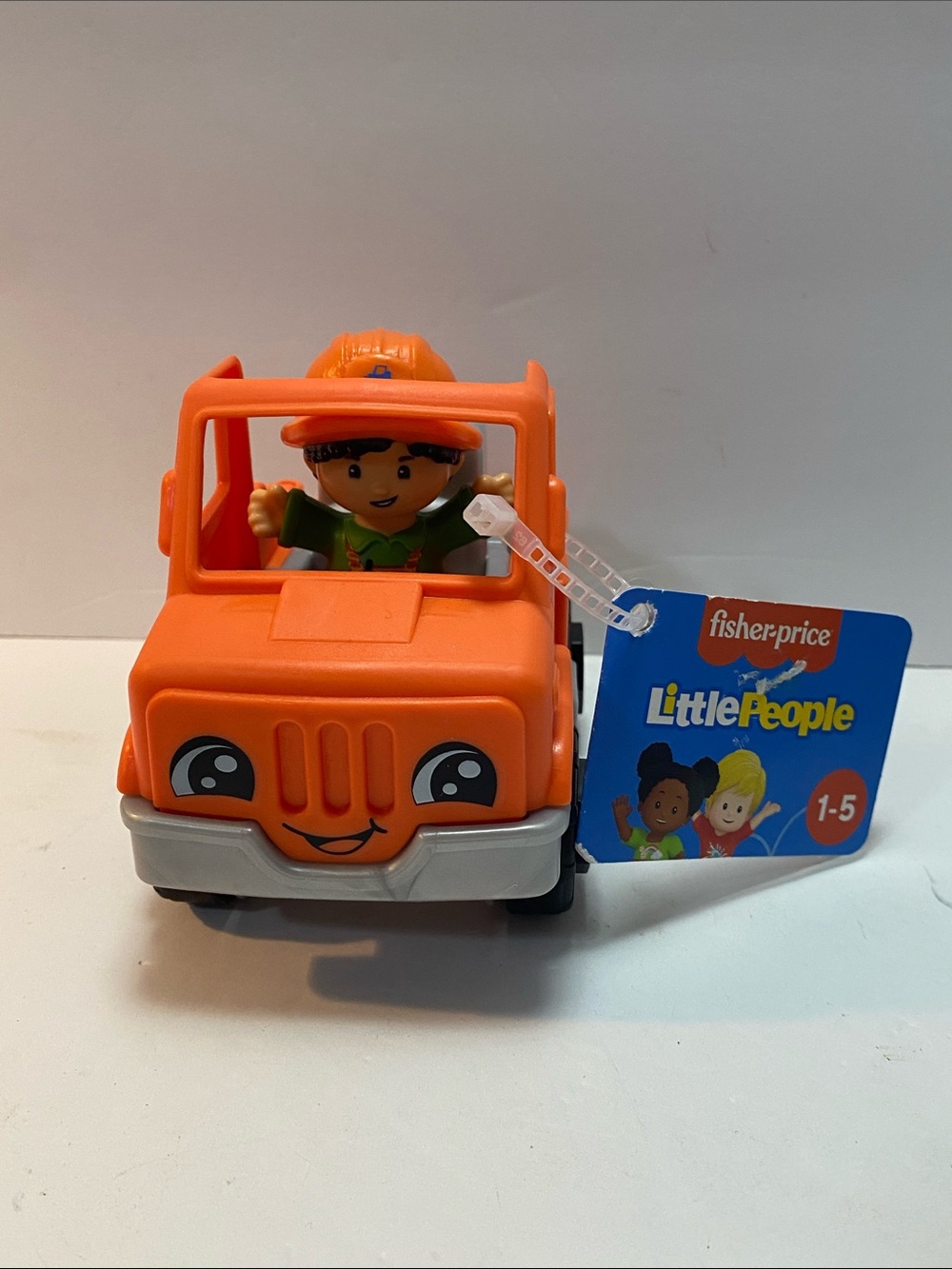 Fisher price- little people tow truck + character